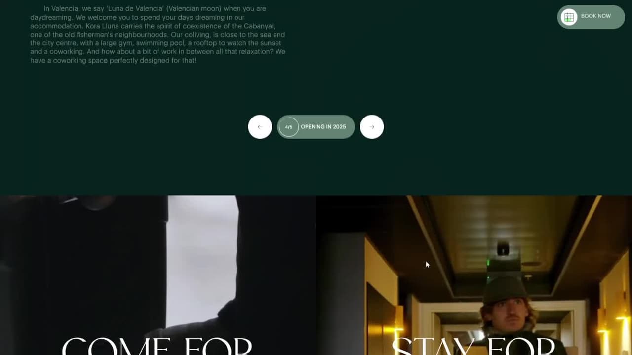 Screenshot of Kora Living