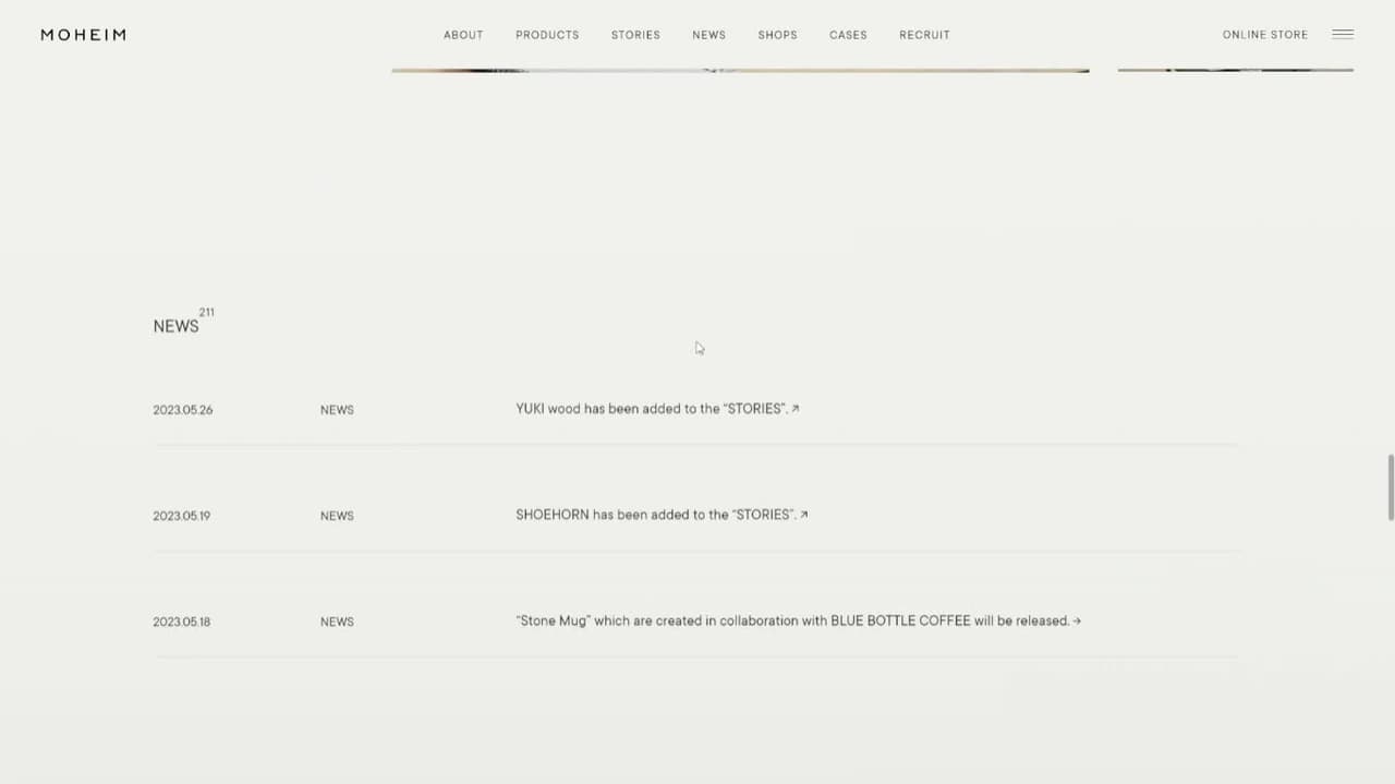 Screenshot of MOHEIM