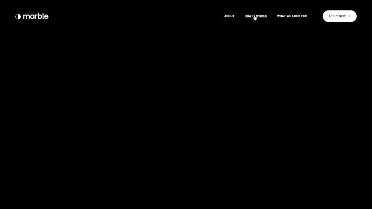 Screenshot of Marble