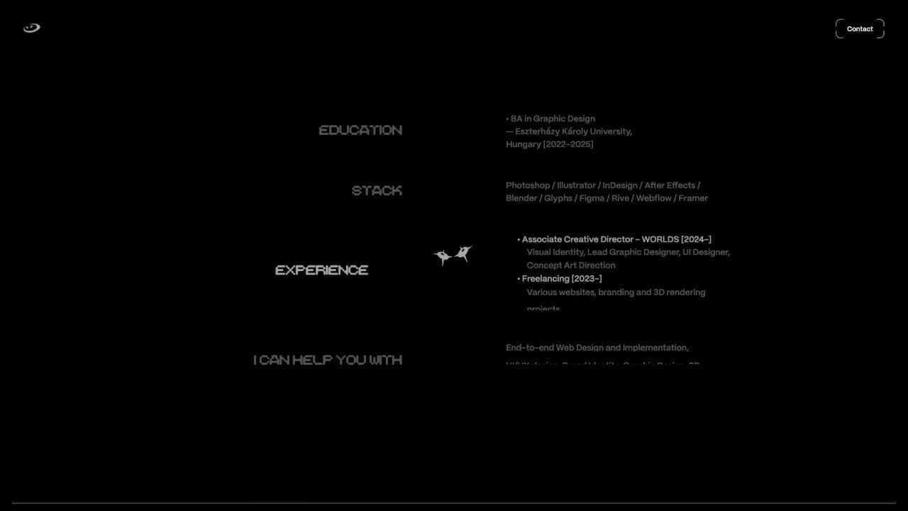 Screenshot of Bukvic Loris Portfolio